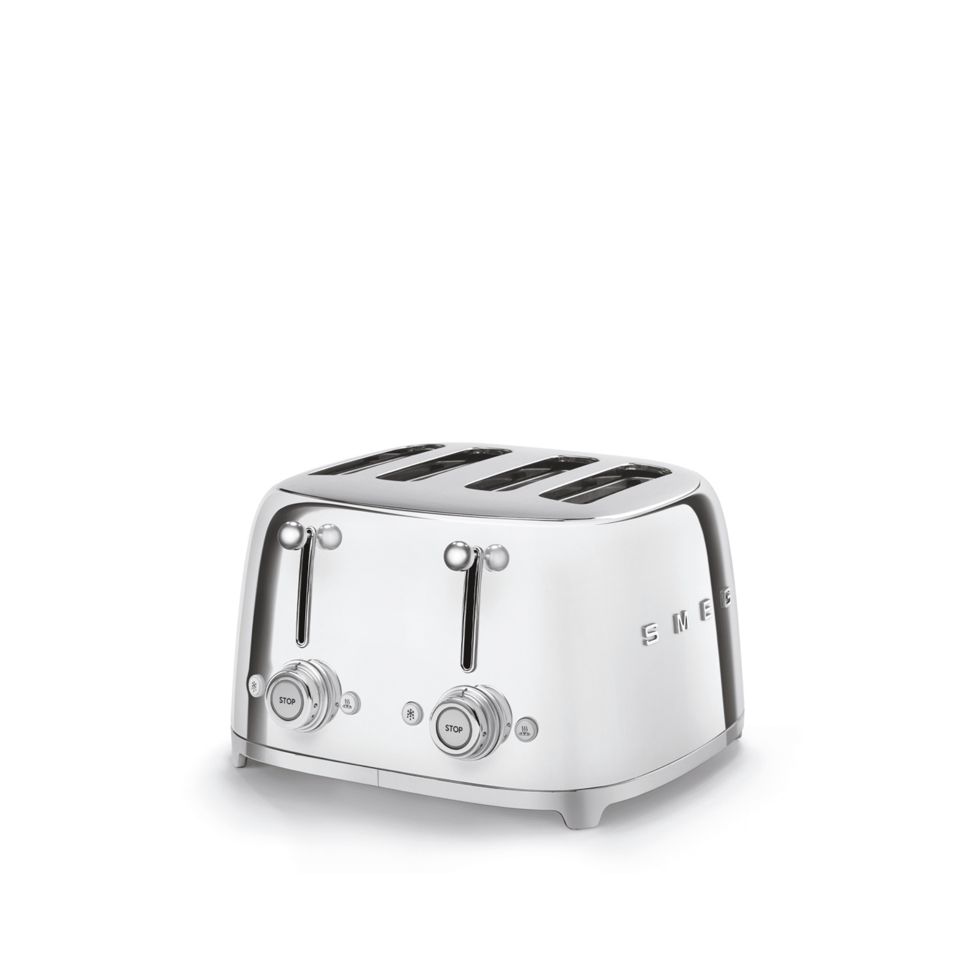 Smeg Brödrost 4-skivor Stål Högblank