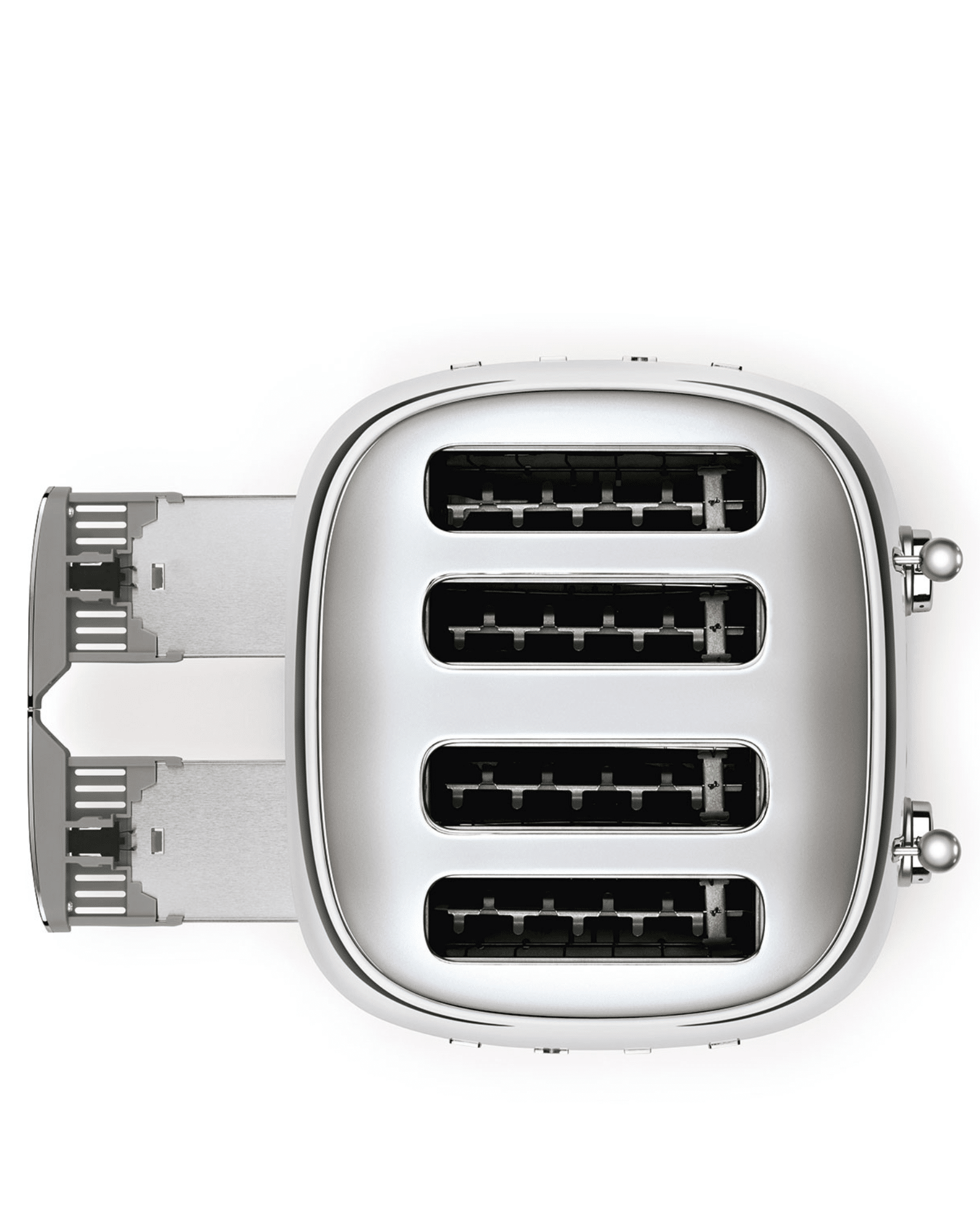 Smeg Brödrost 4-skivor Stål Högblank - Bild 6