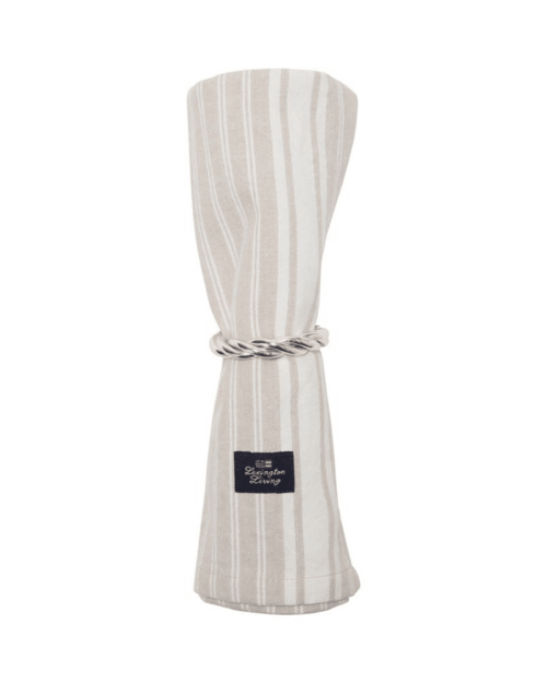 Lexington Icons randig servett i oxford 50x50cm