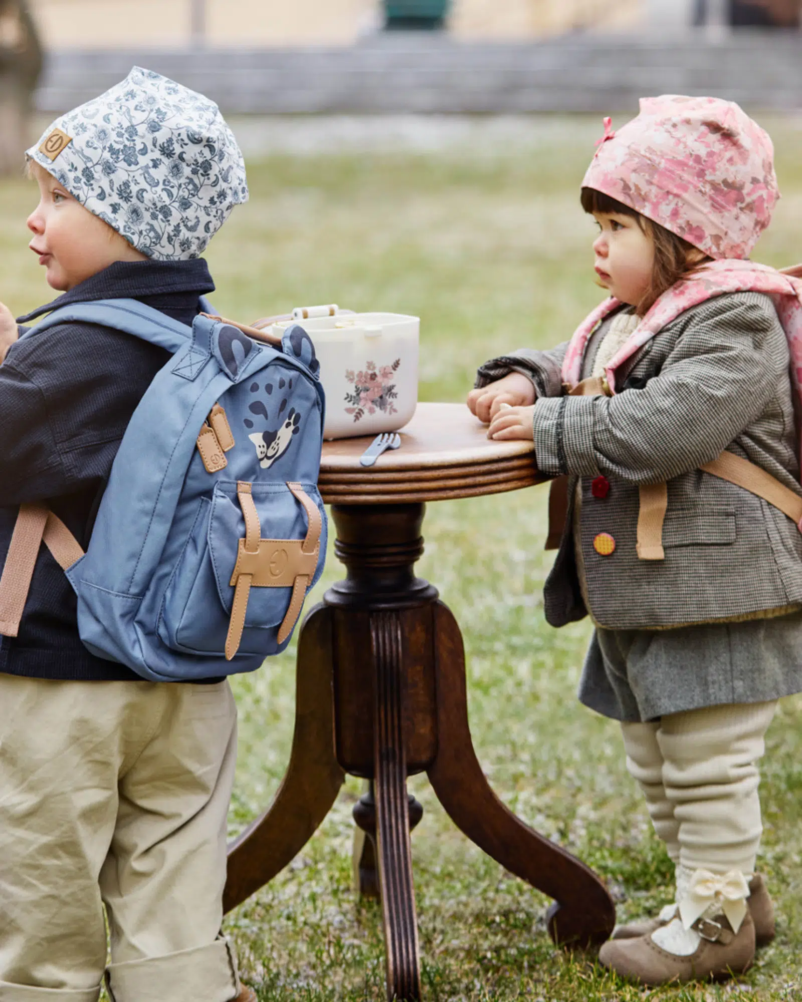 Elodie Details Lunch & Snack Box Blue Garden - Bild 5