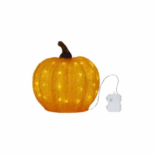 Utomhusdekoration Harvy LED-pumpa i akryl, 20 cm