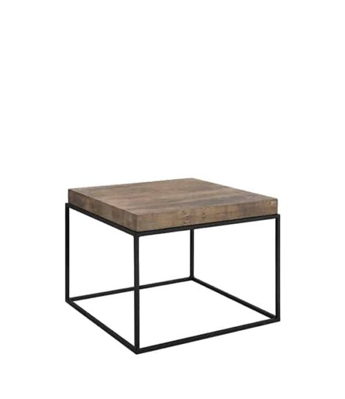 Artwood CARLISLE Sidobord - Silver Back 65x65cm
