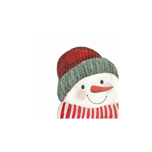 Servett Happy Snowman