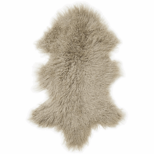 Shansi fårskinn Taupe