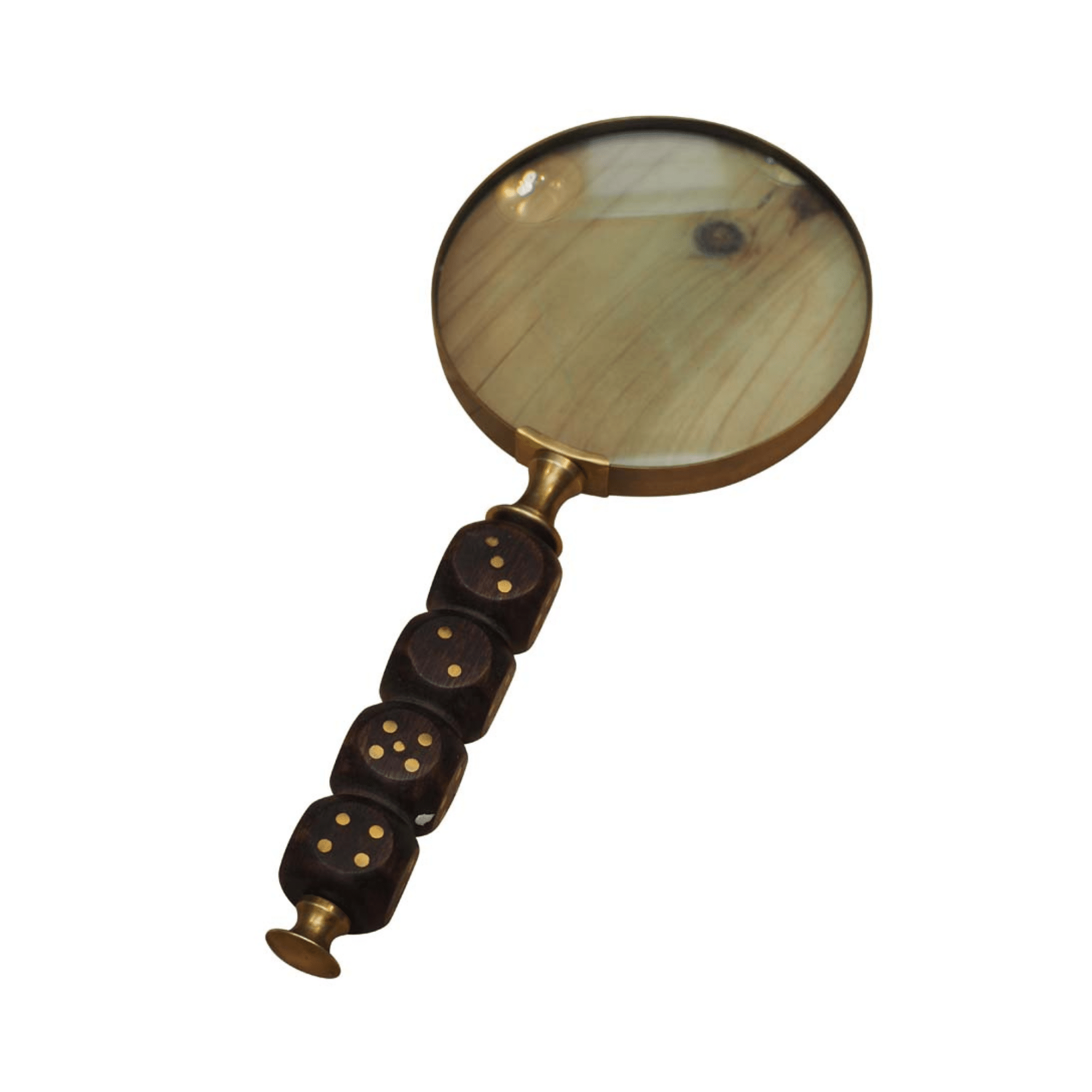 Förstoringsglas med trätärningshandtag