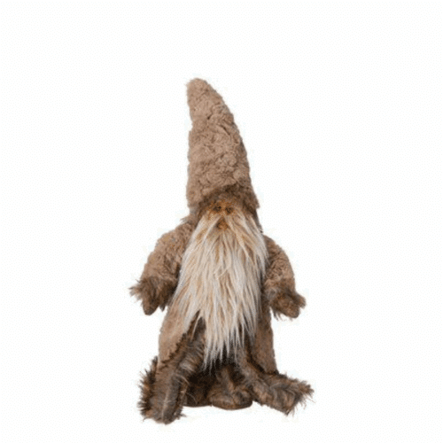Tomte August Brun 20x13x43cm