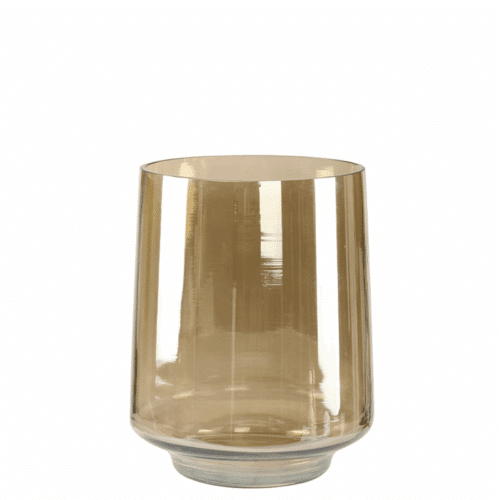 Artwood Reef Ljuslykta i glas Smoke brown