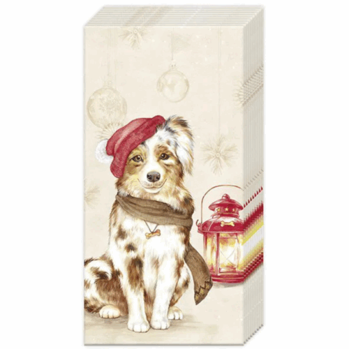 Tissue Jack Cream pappersservett i storleken 21x21 cm med mjuk crèmefärg och enkel design.