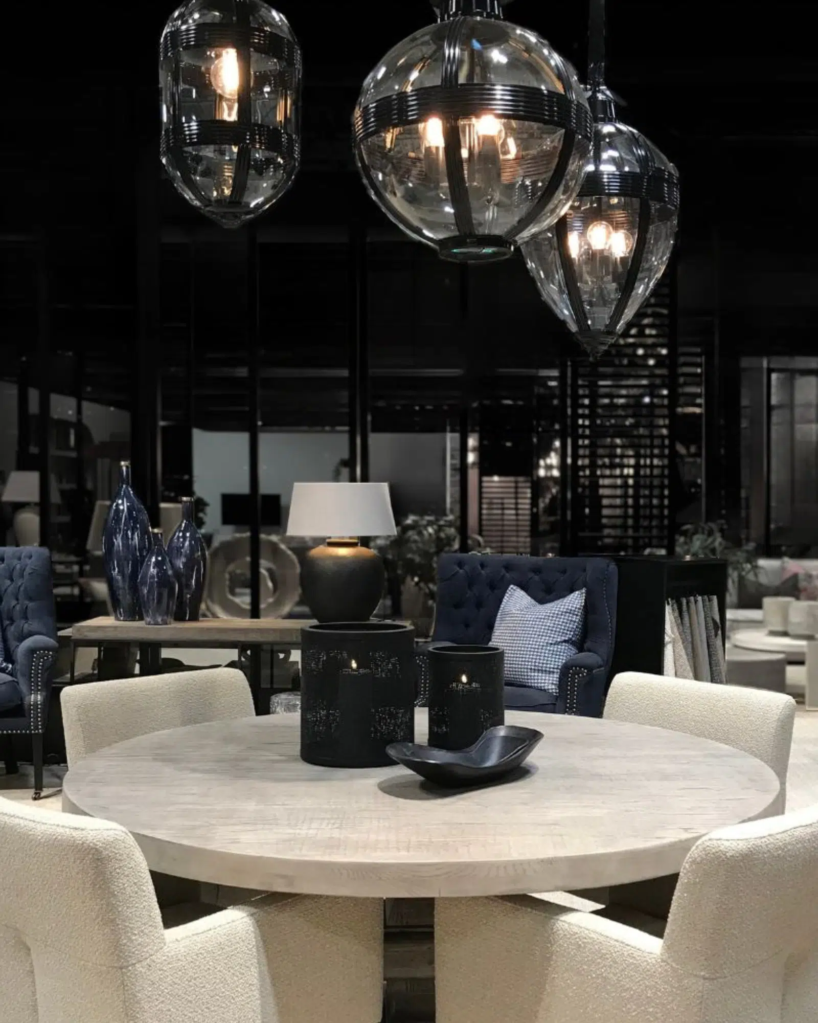 Artwood TIMELESS DROP taklampa – Svart metall och glas - Bild 3