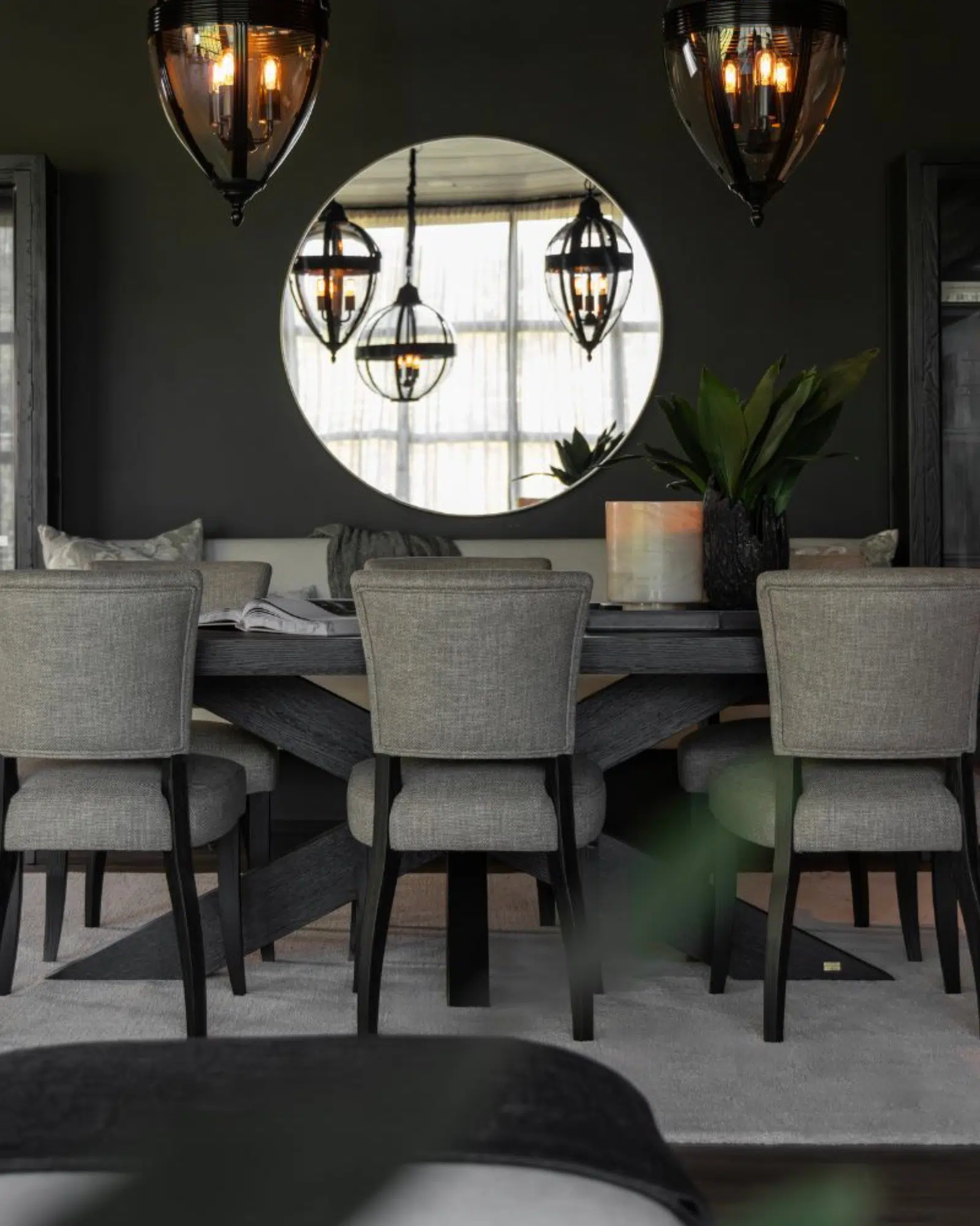 Artwood TIMELESS DROP taklampa – Svart metall och glas - Bild 4