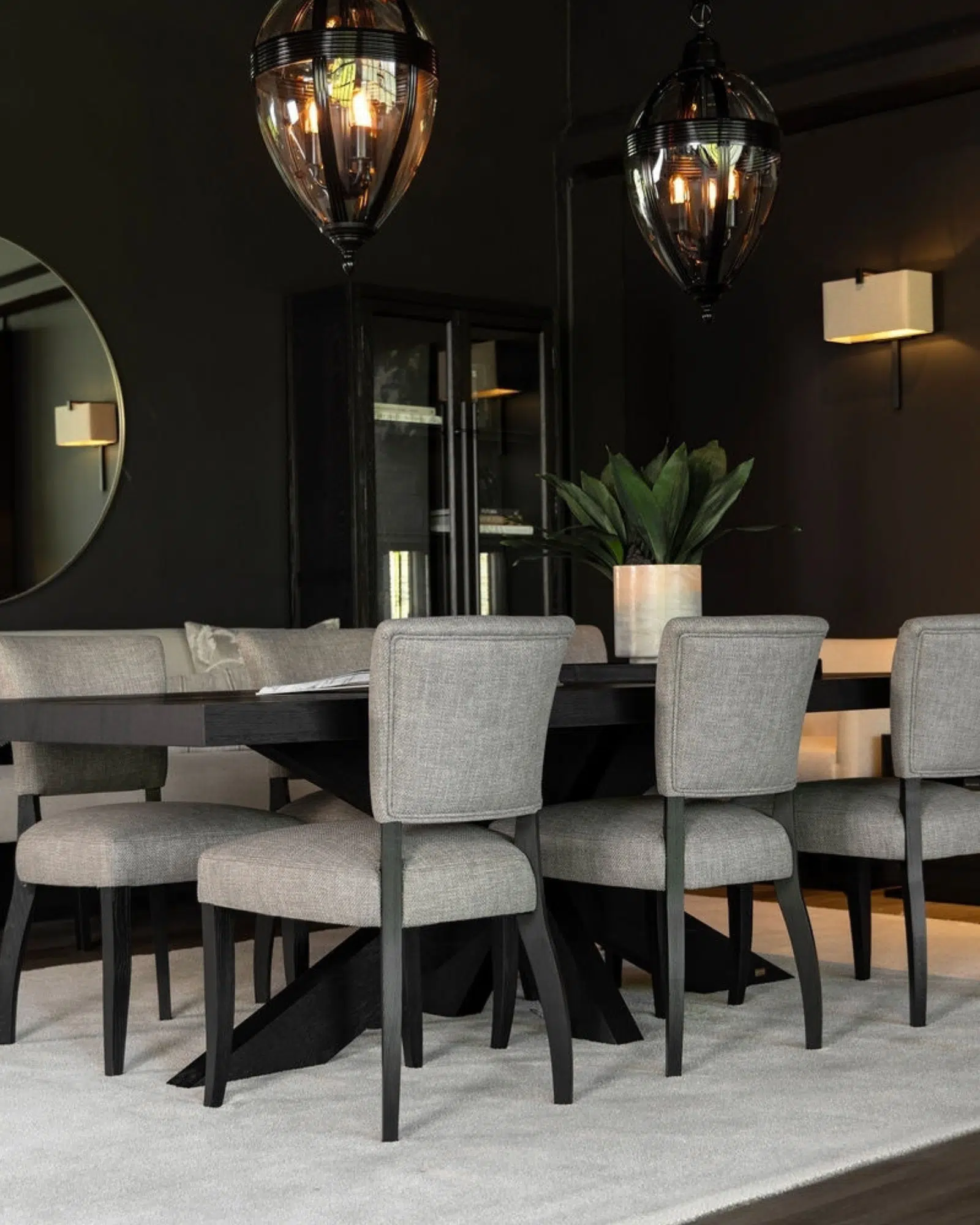 Artwood TIMELESS DROP taklampa – Svart metall och glas - Bild 7