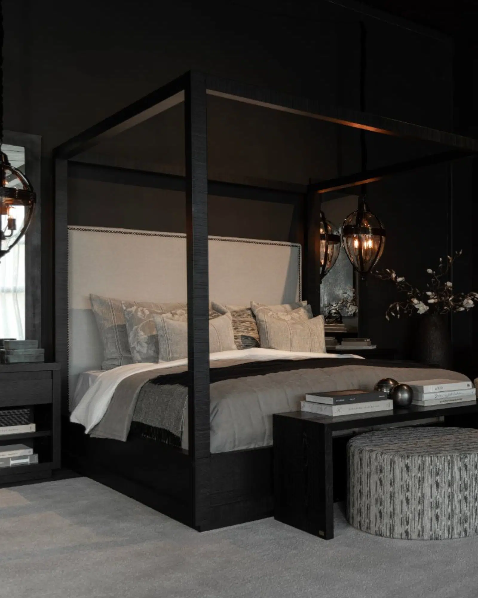 Artwood TIMELESS DROP taklampa – Svart metall och glas - Bild 8