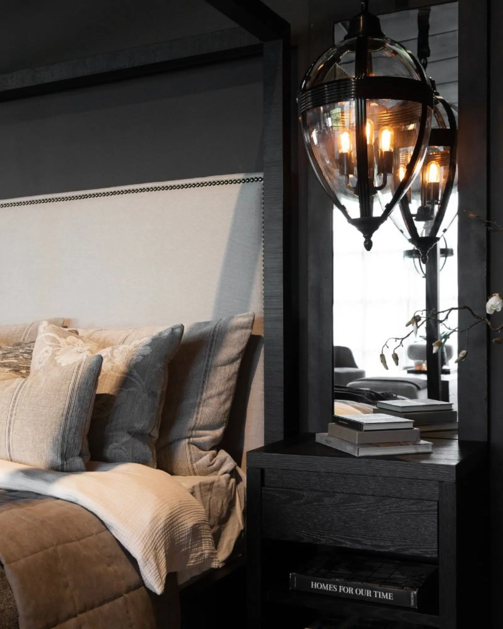 Artwood TIMELESS DROP taklampa – Svart metall och glas - Bild 9