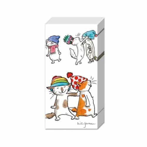 Näsduk Cats With Hats