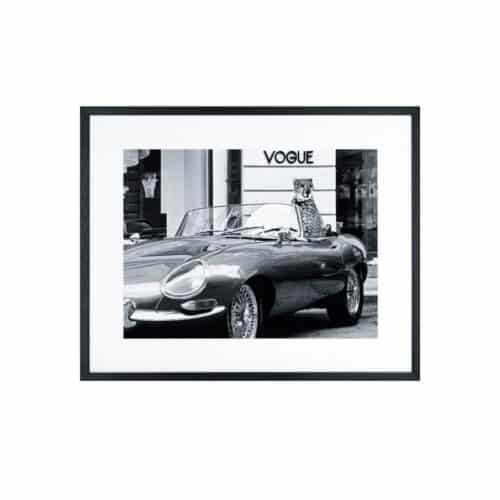 Tavla En Vogue med svart ram 85 x 105 cm