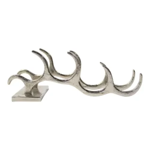 Vinställ silver 18x52x12cm