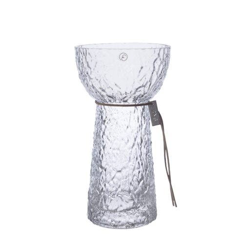 ERNST Lökvas d10 h19 mönstrat glas