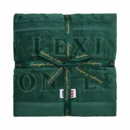 Lexington velourhandduksset Juniper Green