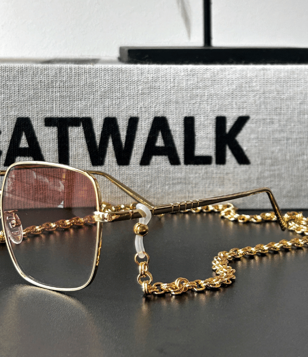 Ajsee Glasögonkedja – Fashion Guld