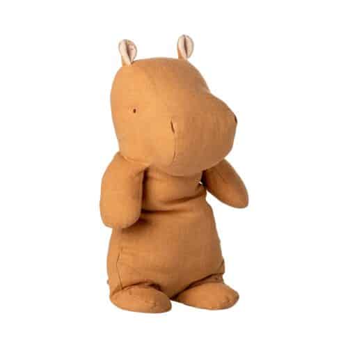 Maileg Safari Vänner Flodhäst Medium Honung