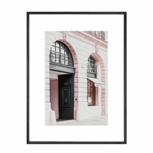 Tavla Store med svart ram