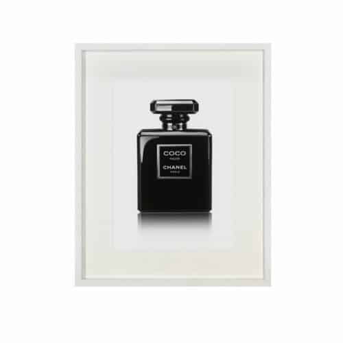 Tavla High End Perfume Bottle med vit ram