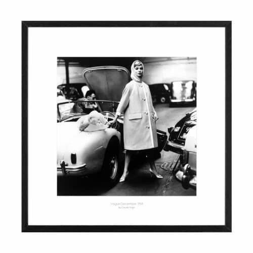 Tavla Vogue December 1959 med svart ram