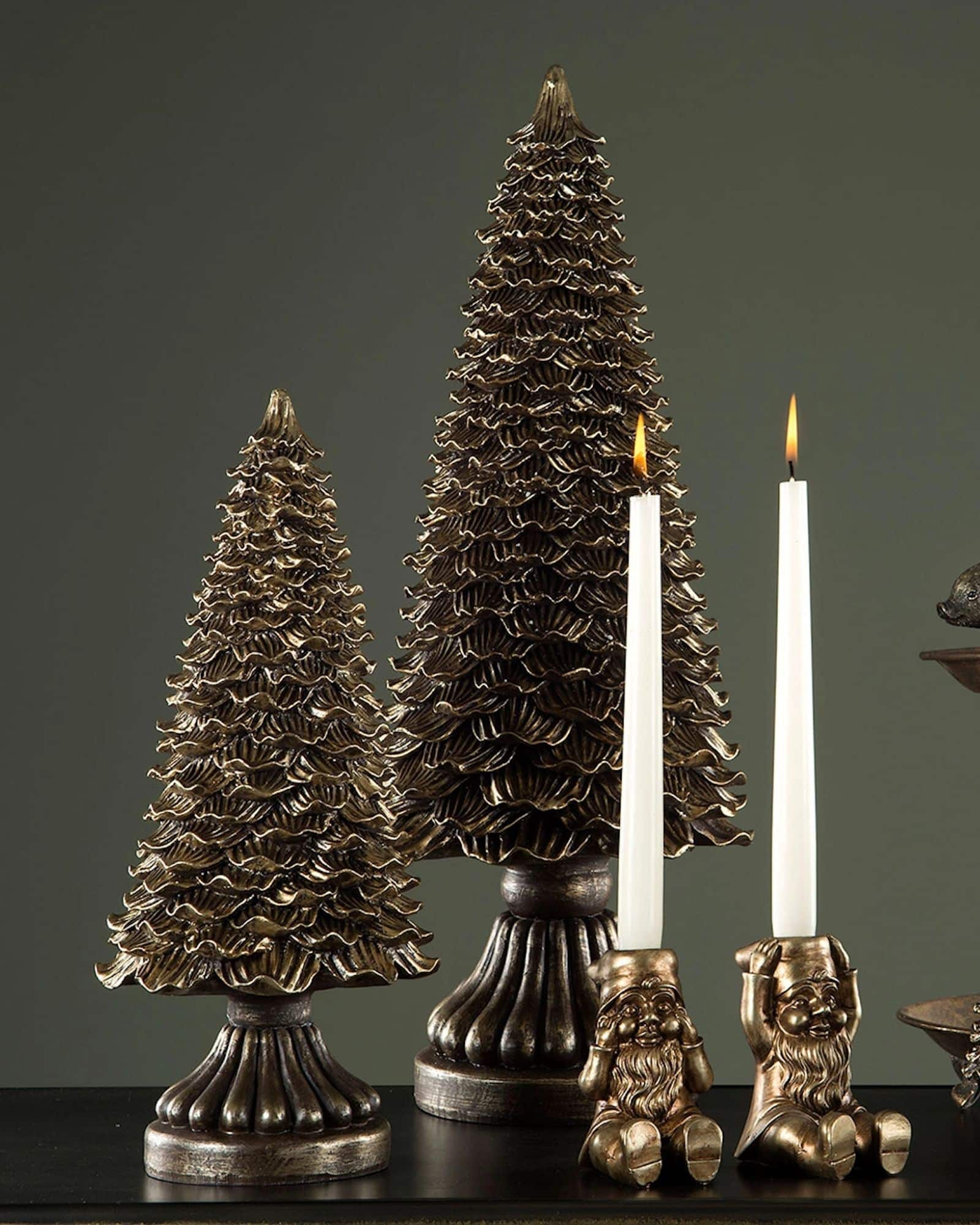 Dekorativ gran 17x40cm