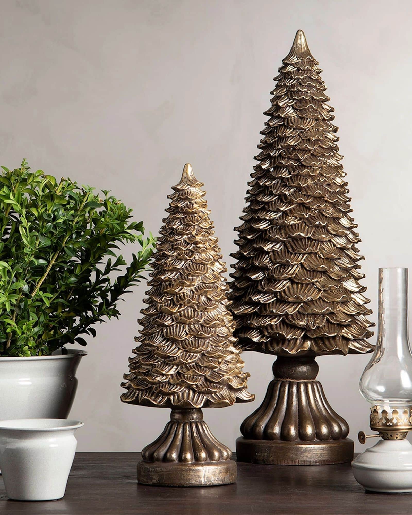 Dekorativ gran 17x40cm