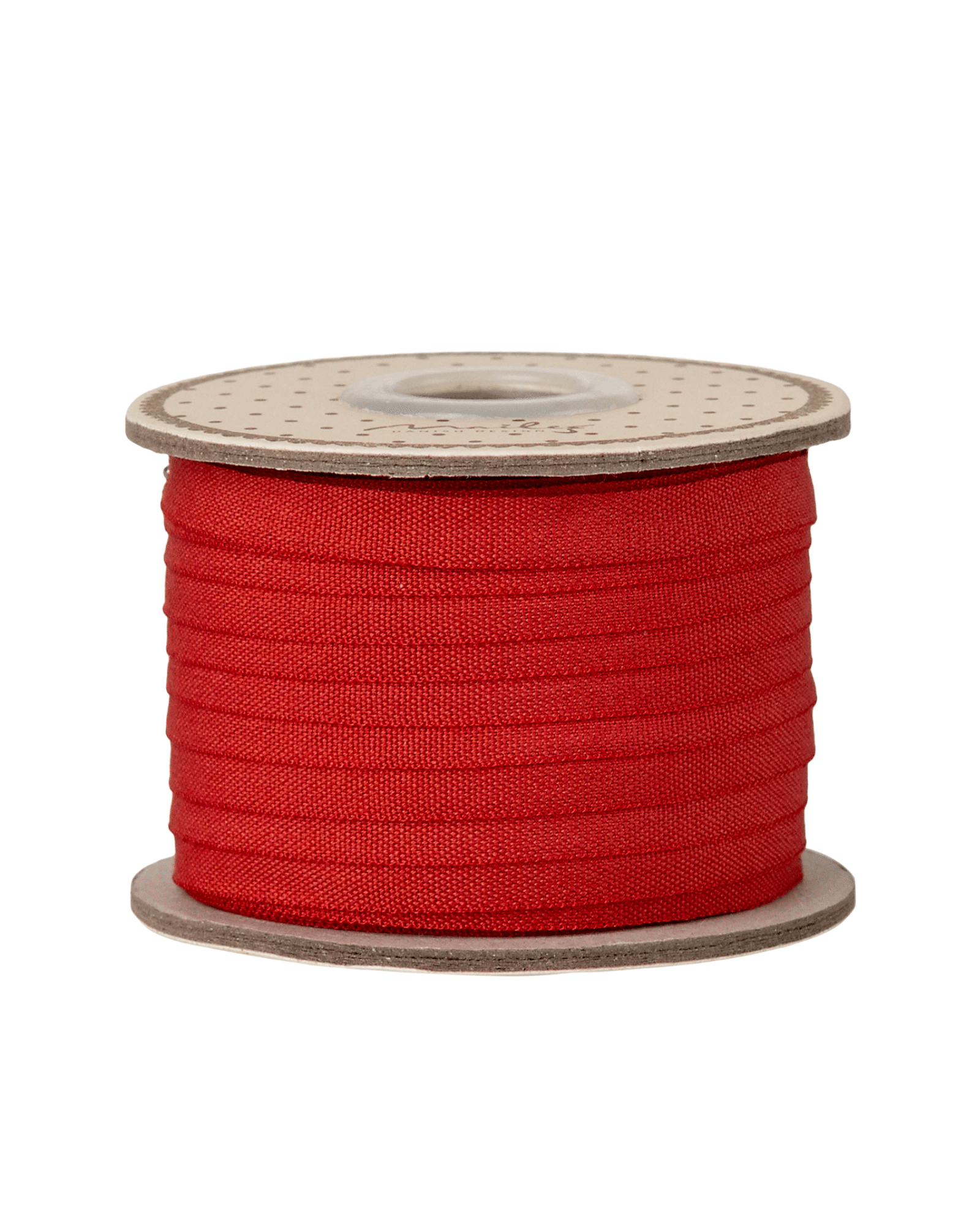 Maileg Ribbon – Dekorationsband, 25 m, Vintage Röd