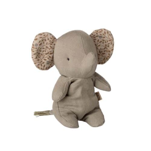 Maileg Safari vänner Elefant Mini Järngrå