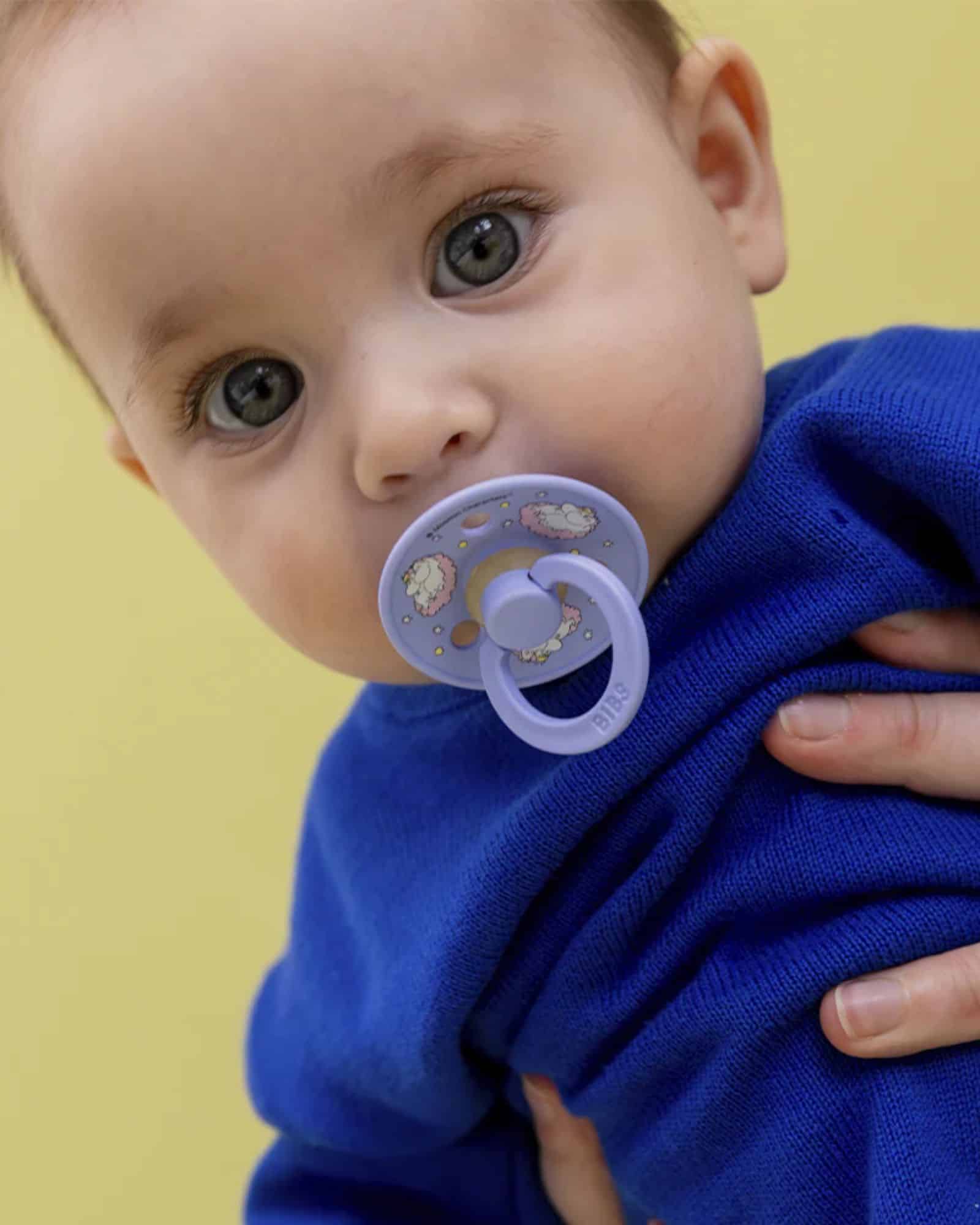 BIBS Moomin Nappar 2-pack Baby Pink mix storlek 2