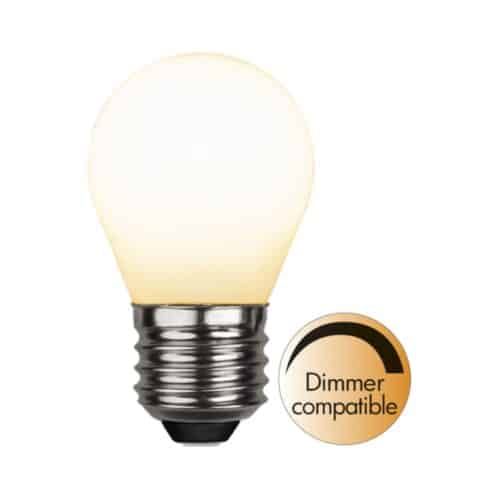 Star Trading LED-lampa E27 G45 Opaque filament