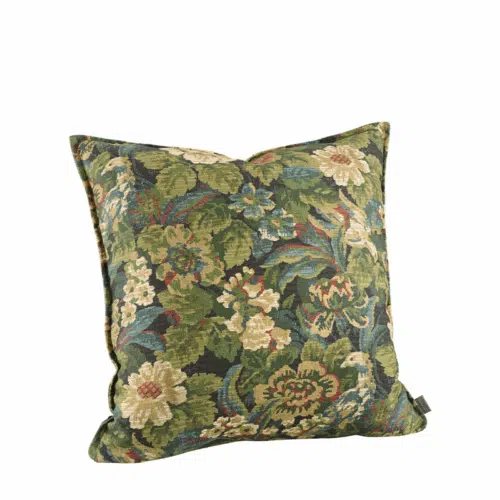 Artwood Kuddfodral Ebonleaf Flower 60x60cm