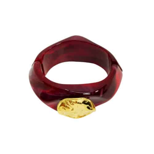 Pipols Milano Bangle vinröd