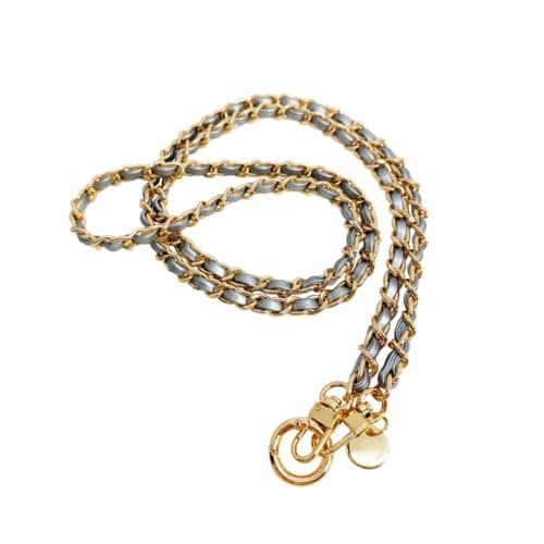 In sunny mood mobilhalsband silver guld