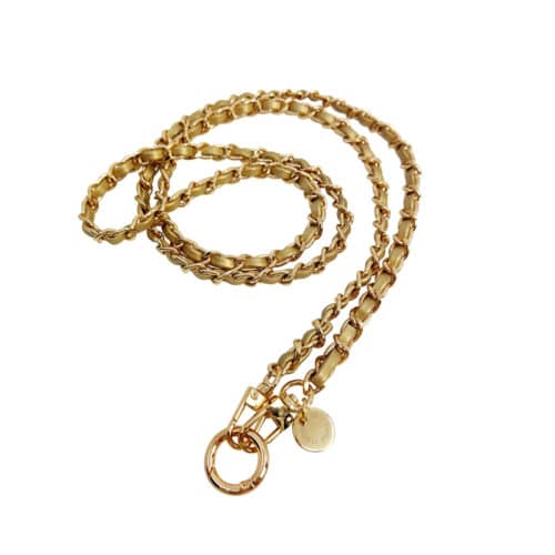 In sunny mood mobilhalsband guld