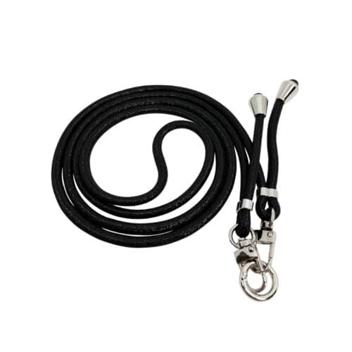 In Sunny Mood Mobilhalsband Glam svart silver