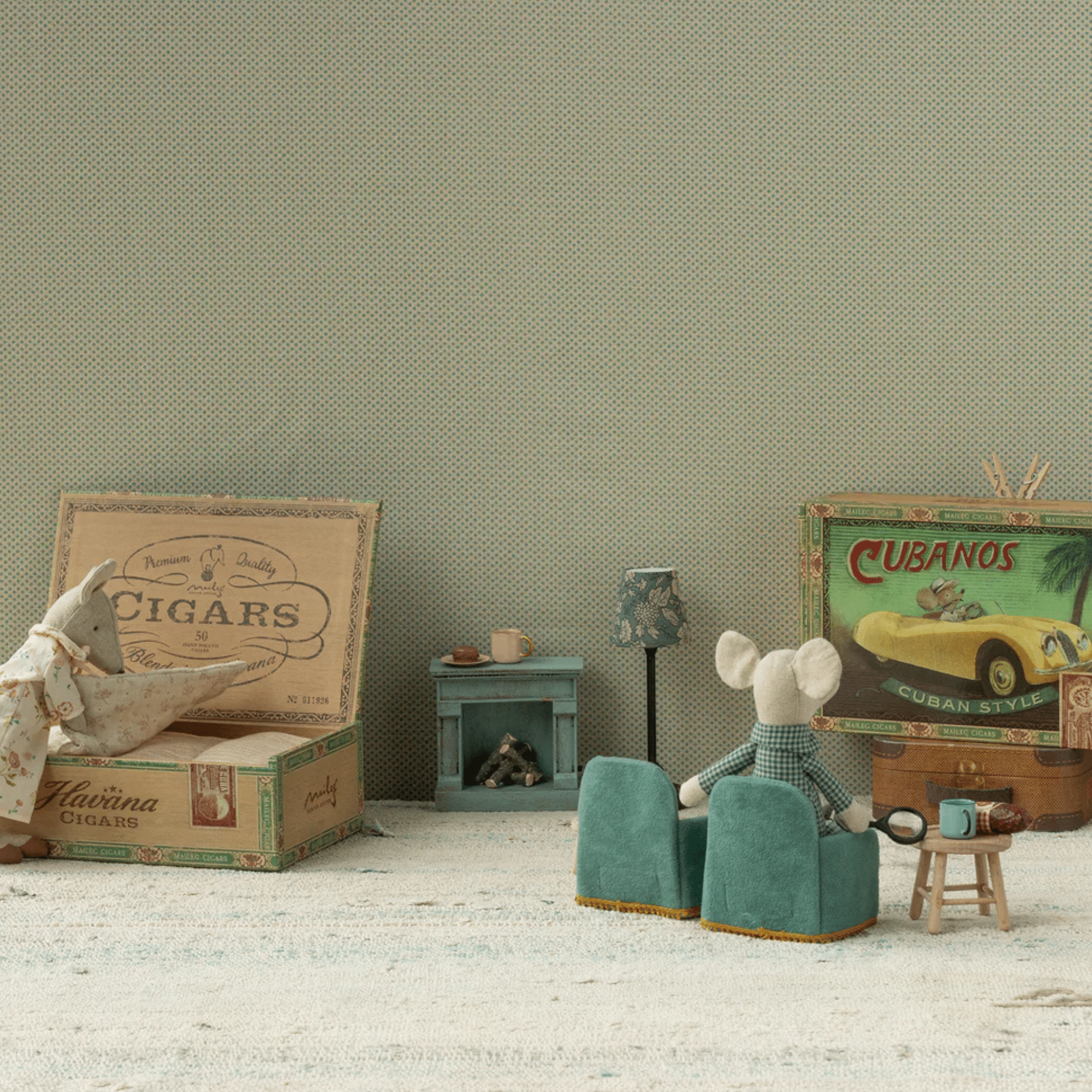 Maileg Fåtölj, Mus – Mint - Bild 2