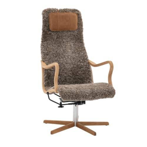 Bröderna Andersson CHIC fårskinn fåtölj