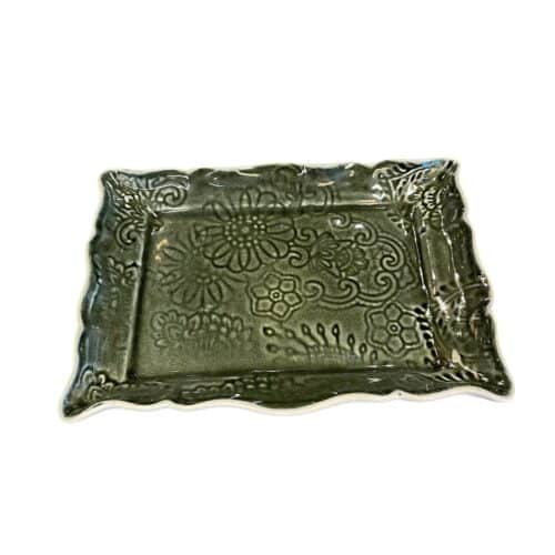 Sthål Appetizer Assiett, 13,5x19,5 cm Shadow