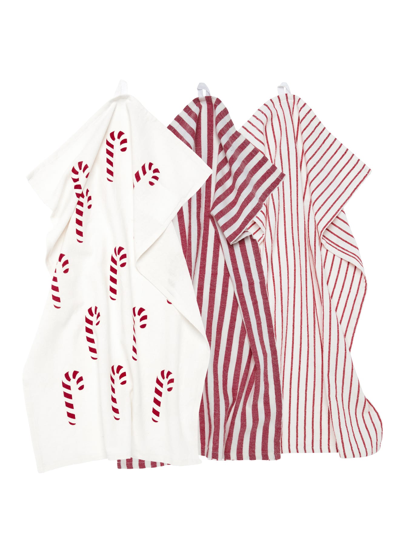 Kökshandduk Gaby 3-pack Röd