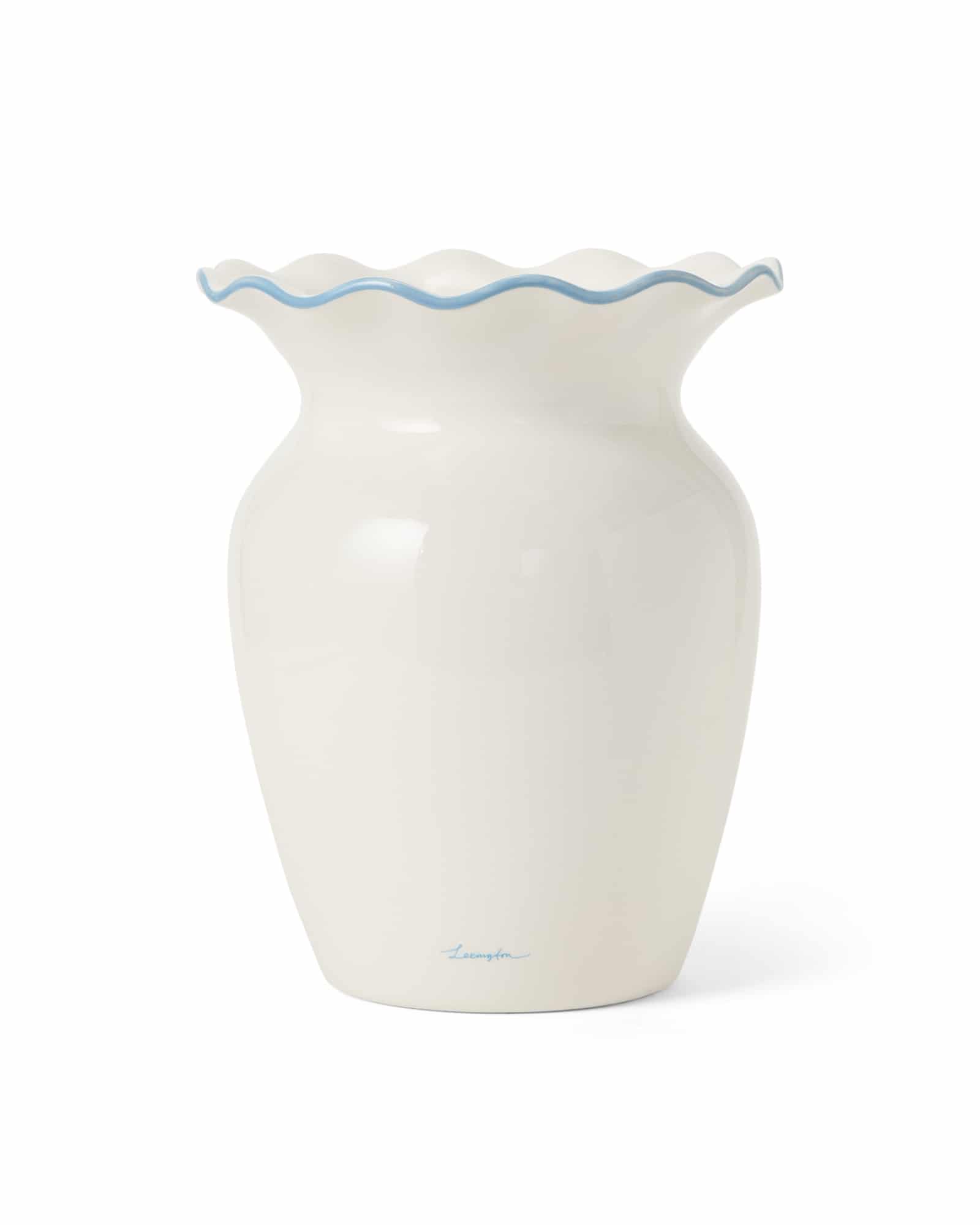 Lexington vågig vas stengods