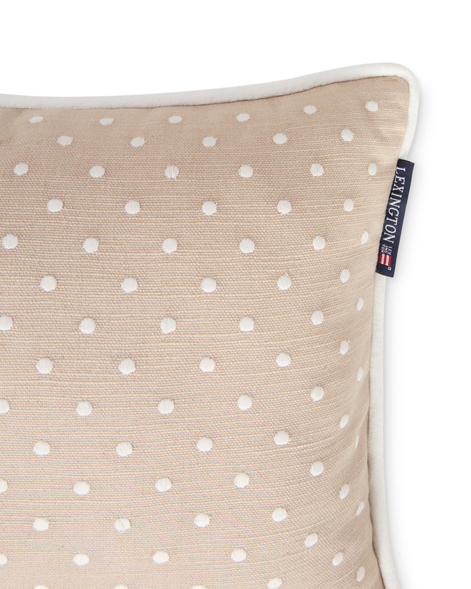 Lexington prickig kudde i linne/bomull