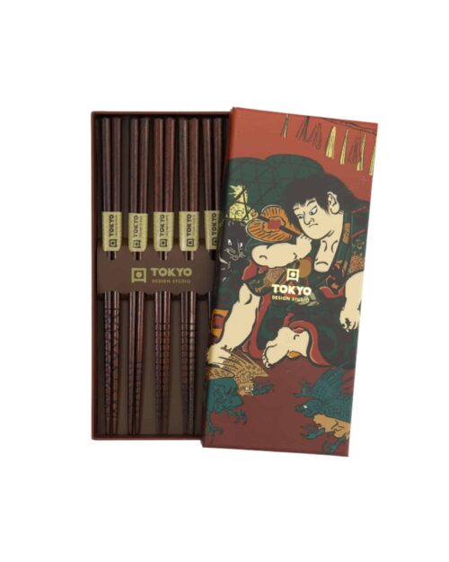 Tokyo Design studio Ukiyoe set med 5 ätpinnar