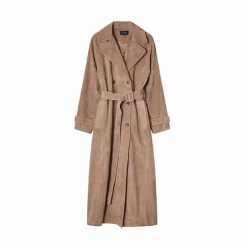 Lexington trenchcoat ljusbrun mocka