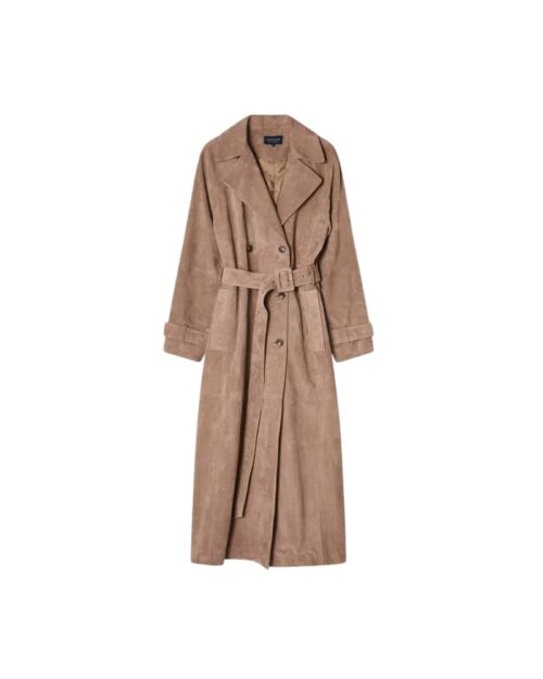 Lexington trenchcoat ljusbrun mocka