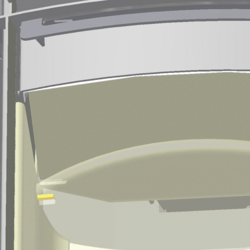 Scan spis Cylinderstift Ø6×40, rostfritt stål A2, KI