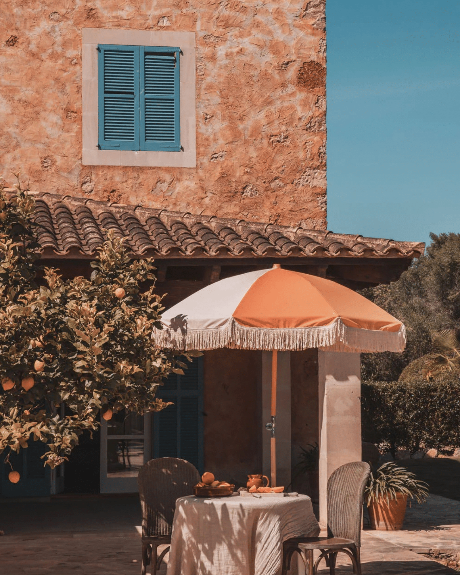 Parasol Loulé Sunny Peach - Bild 4