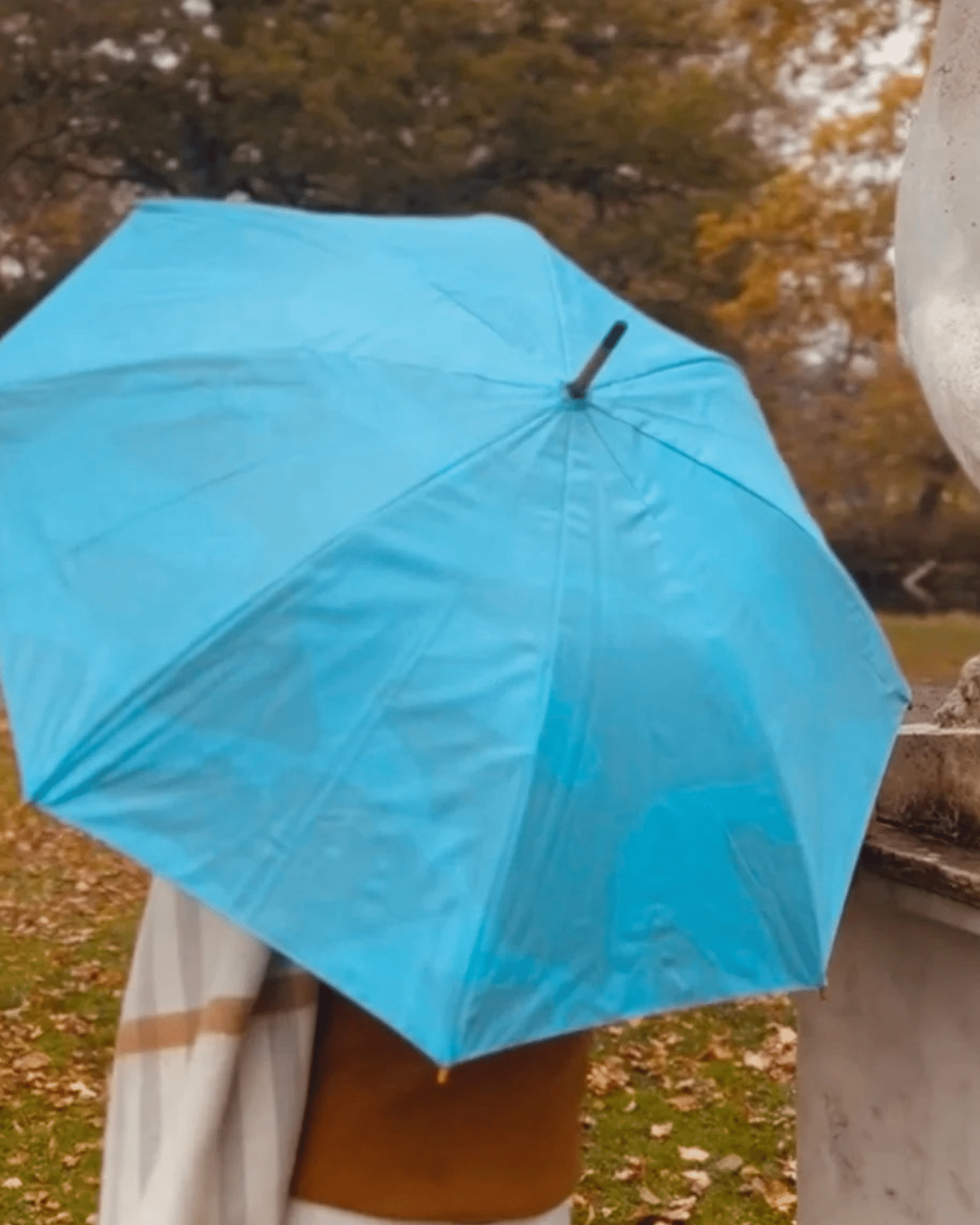 Monchiqe Paraply Rosett med träskaft - Bild 3